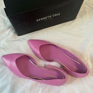 Kenneth Cole Pink Flats